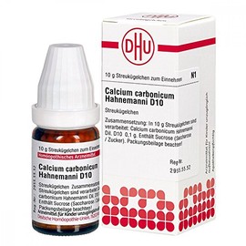 DHU Calcium carbonicum Hahnemanni D10 Scattering Balls 10 g Globules