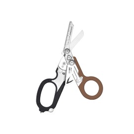 Leatherman Raptor Rescue - Emergency Folding Scissors with Belt Cutter and Glass Breaker - For Professionals, Paramedics, Fire Brigade - Coyote Tan/Black with Molle Holster