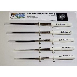 Von Dago "Pro-Series" / Andrew Mack / Kafka PREMIUM Pro Series Scrolling & Pinstriping 5 BRUSH SET ~ *Professionals Choice*