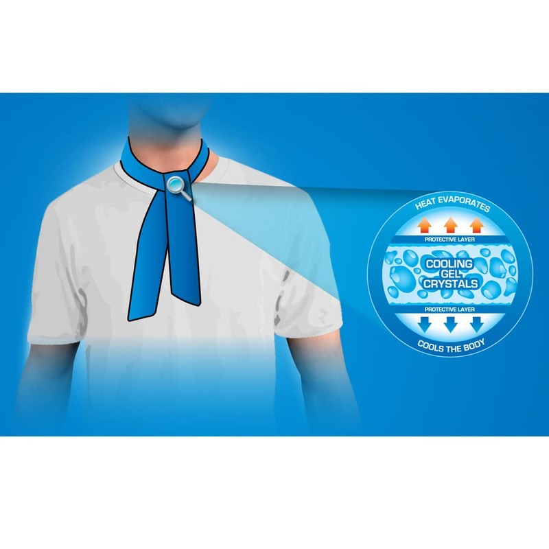 Aqua Coolkeeper Cooling Collar - Blue