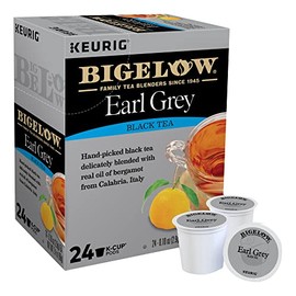 Bigelow Earl Grey Tea, 24-Count K-Cup Portion Pack for Keurig Brewers