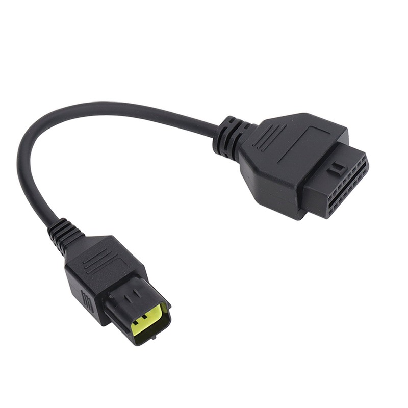 6 Pin OBD2 Scanner Cable Universal Motorcycle Diagnostic Adaptor Replacement