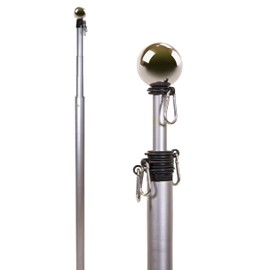 Flagpole-To-Go Portable Fiberglass Flagpole, 28 FT