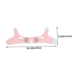 FOMIYES Mask Lifting Belt Facial Masks Facial Tools Face Mask V Line Face Lifting Strap Small Face Belt Face Sculpting Device Face Firming Tool Face Tape Lift Pink