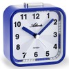 Atlanta Alarm clock without ticking light snooze crescendo quartz metal