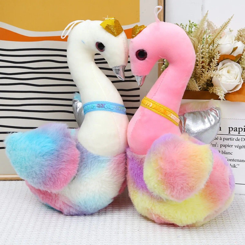Muñeco De Peluche De Cisne Suave Para El Día De
