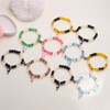 Fuqimanman2020 2 Pcs Cat Bracelet Cute Cat Kawaii Kitten Bead