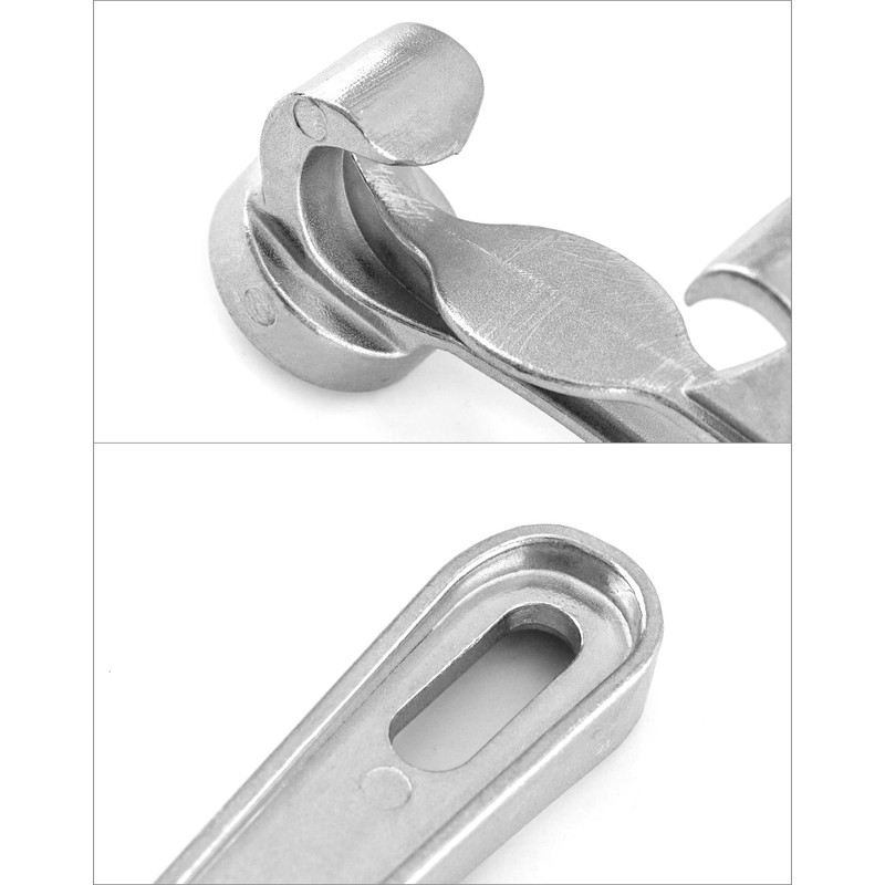 QWORK Barrel Opener, Aluminum, 8", Silver, for Home Industrial Use