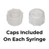 BASIK Silicone O-Ring Syringes, 20cc Compatible With ENFIT Connections, 8-Pack