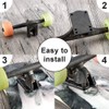 IMCCZONY 10 Pcs 3 mm Skateboard Riser Shock Pads Longboard