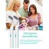 2 Pieces Dental Mirror with Light - LED Lighted Teeth