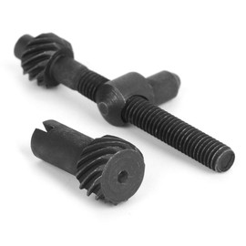 EBTOOLS Chain Tensioner Iron Black Tensioner for Chinese Chainsaw 2500 25cc Timberpro Lawnflite One Pair Chain Tensioner Chain Tensioner Chainsaw Tensioner