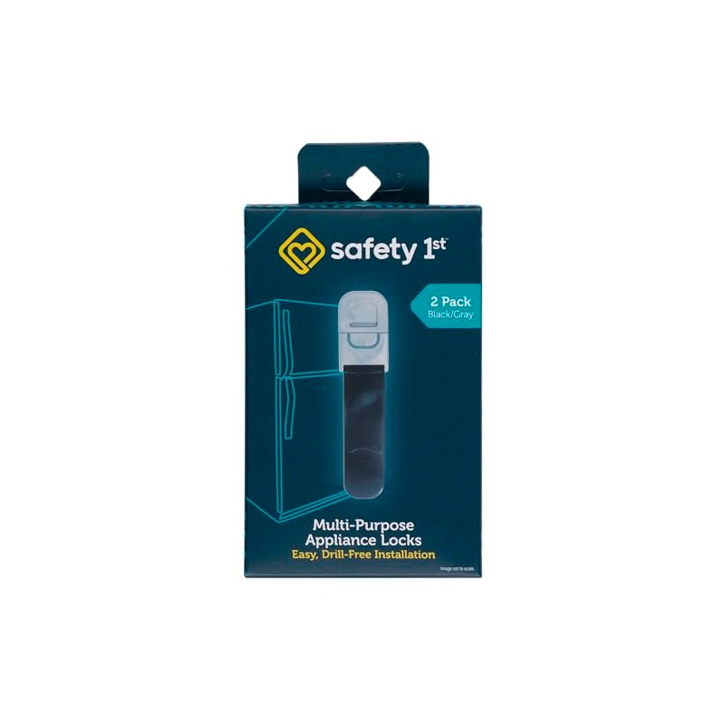 Safety 1st Multi-Purpose Appliance Lock Decor, 2-Count