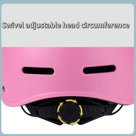 Sumjufo Horse Racing Equestrian Youth Helmet, Comfortable and Breathable Riding Helmet, Removable Pads, w/ 7 Ventilation Holes, Sweat Wicking Chin Pad, Pink,Size S,FIT 48-54cm Head Circumference.