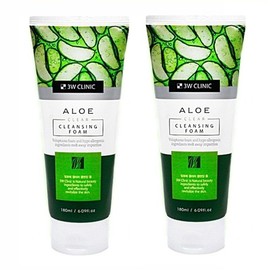 Zay Aloe Foam Cleansing 180ml 2 / 자이 알로에 폼클렌징 180ml 2개