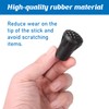 Pack of 8 Sticks, Rubber Buffers, Rubber Buffer for Hiking