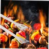 LABRIMP 1set Professional Grill Fork BBQ Tool Kit for Outdoor