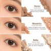 Unleashia Paleta Ojos Iluminada N°2 All Of Brown 9 Tonos