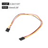 sourcing map Female to Female 4Pin Breadboard Jumper Wire 2.54mm