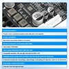 FORIOT Zk-502T Bluetooth Amplifier Board,50W 2.0 Channel Amp Board with