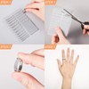 Zonon 16 Sheets Invisible Ring Size Adjuster with 2 Pieces