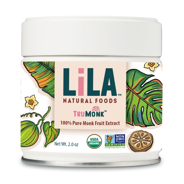 LiLA Organic Monk Fruit Extract - Non-GMO Monk Fruit Powdered