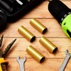 Dunzy 16 Pcs Trailer Leaf Spring Bushing Kit Brass Shackle