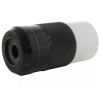 AC WORKS® 50A 125/250V 4-Prong NEMA SS2-50R Locking Female Connector