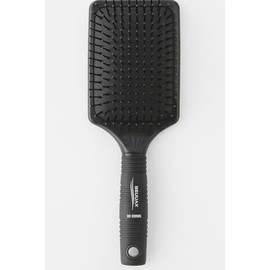Professional Detangling Paddle Hair Brush, Black, Ergonomic Handle, Wide Head Design for All Hair Types