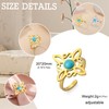 Dreamtimes Witch Knot Ring for Women Witches Knot Open Ring