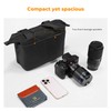 K&F Concept Camera Bag, DSLR Camera Bag with 2 Compartments,