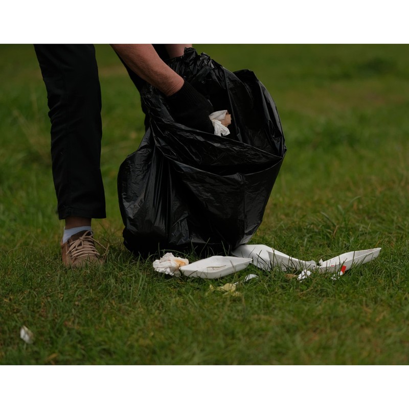 sarcia.eu Black LDPE Heavy Duty Bin Bags 120L 25 Bags