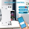Contatore energia elettrica wifi misuratore di consumo elettrico tuya smart