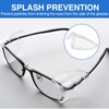 Safety Glasses Side Shields, PC Material, 5 Pairs, Universal Fit,