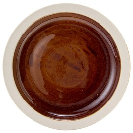 TAMAKI T-893128 Rashic Platter Brown, 10.4 x 1.4 inches (26.5 x 3.5 cm), Made in Japan