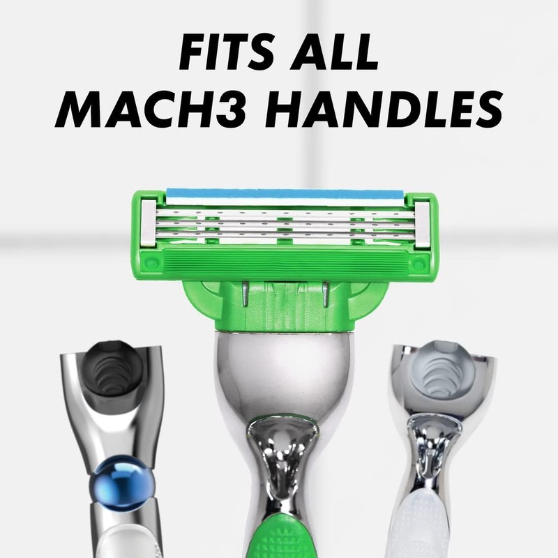 Gillette Gillette Mach3 Sensitive Mens Razor Blade Refills, 20 Count,