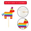 36 Pcs Fiesta Cupcake Topper Mexican Theme Cake Decoration for