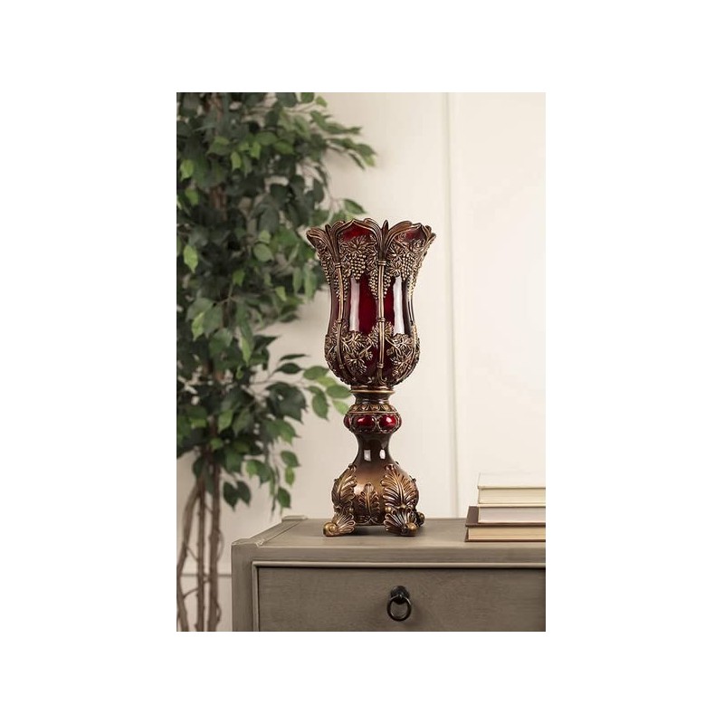 OK Lighting Decorative Vase, 20" Tall, Brown (OK-4193V)