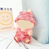 17cm Doll Clothes Set Pink 2-Piece Handcrafted Crochet Doll Clothes