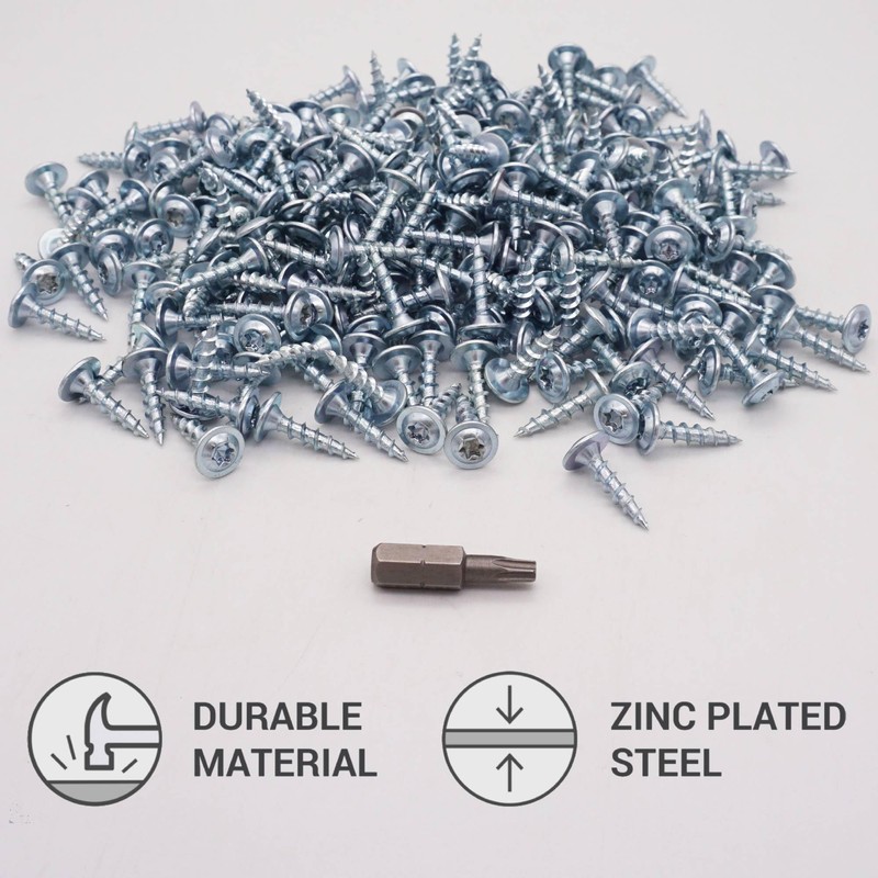 SKIR'CO (Pack of 500) Galvanised Steel 4.0 x 16mm Wood