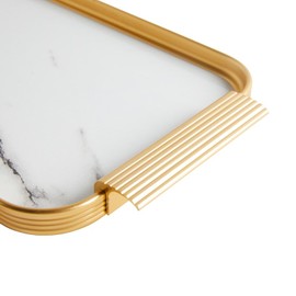 Casamia Marmo Rectangular Tray Large, Marmo Rectangular Tray-Large- / 까사미아 마르모 직사각트레이 대형, 마르모 직사각트레이-대-