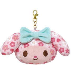 Kei Company Sanrio Characters (Japanese Goods Series) My Melody SAW-PC-MM Face Pass Case, H 3.9 x W 5.1 x D 1.6 inches (10 x 13 x 4 cm)
