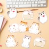 JSRQT 6 Pack 180 Sheets Cat Themed Sticky Notes, Small