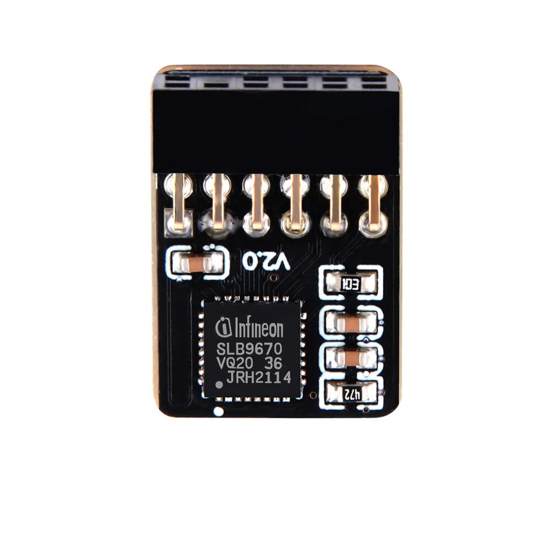 NewHail TPM2.0 Module TPM SPI 12-Pin Module with Infineon SLB