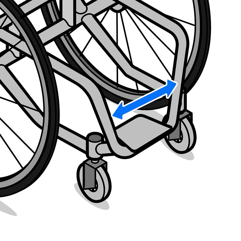 Wheelchair Calf Strap - Lower Leg Restraint Belt