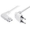 Transmedia Connection Cable – Angled – European Plug Double Groove