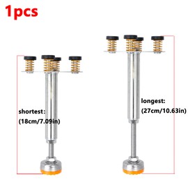 Antrader Garbage Disposal Support,Stainless Steel Adjustable Garbage Disposal Shock Absorber Support Brackets Noise Reduction Installation Kit,1Pcs (18-27cm(7.09"-1.63")