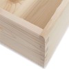 Wooden Open Crate Box 25 x 16 x 11 cm