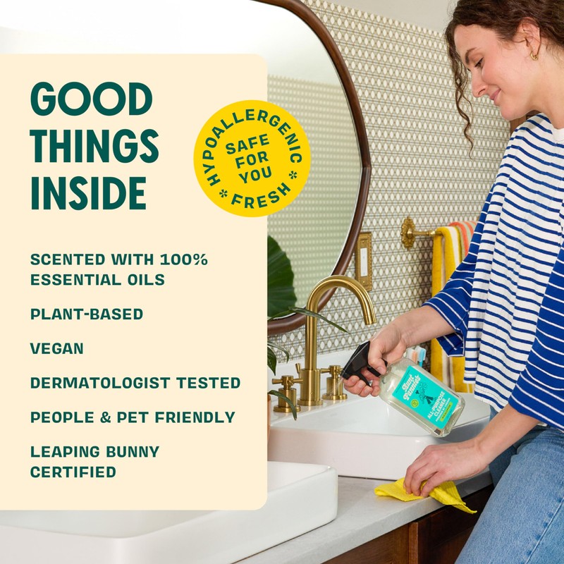 Aunt Fannie's All Purpose Household Cleaner, Multi-surface Spray, Powered by