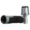 CNC Aluminum Motorcycle Handlebar Grip, Rubber End Plug 7/8" 22mm